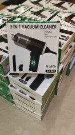 AS 228 - 3 In 1 Portable Vacuum Cleaner, vacuum for car - vacuum for home - duster - Image 3
