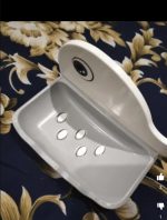 Fish-Shaped Double-Layer Adhesive Waterproof Soap Bar Holder Stand Rack For Bathroom, Shower, And Kitchen Walls (Pieces 1)( random color) - Image 5
