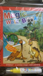 Magic Water Book Painting Drawing Coloring Board Book Doodle & Magic Water Pen(random book ) - Image 5