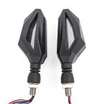 1 Pair motorcycle led turn signal indicator wirh parking drl light for all bikes 70cc and cg125 bikes | famcy indicator - Image 2