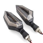 4 pcs universal 12 led  motorbikes indicator with parking drl light for all bikes | 70cc | cg125| china imported