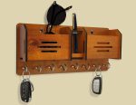 Multipurpose Design Wooden Key Holder I  Home Decoration Items I Wall Decoration Items For Shop Wall Hanging For Keys
