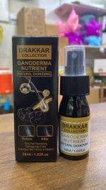 Anti-Greying Hair spray , Drakkar spray  for Hair, Organic Ganoderma, Inverted Essence for Grey Hair, Darkens Your Hair Naturally Without Damaging (30ML) - Image 3