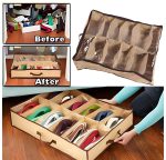 Shoe Organizer Closet/Under Bed Storage | Shoe under best quality imported with box - Image 2