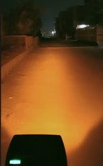5 function led headlight 15 led white and Fog light  high beam 15 led fog bike headlight for 70 & 125/All functions led light - Image 4