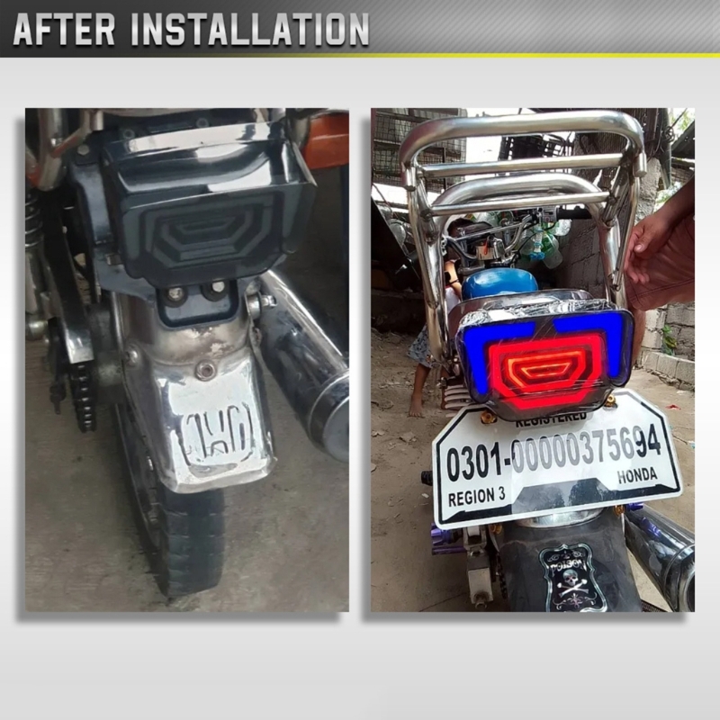 WhatsApp-Image-2024-04-26-at-11.34.49-PM-1.jpeg Motorcycles Bike Fancy Tail Light 70cc And 125cc LED Fancy Tail Light Stop Turn Signal with Scanning Dynamic Animation Breathing DRL - Image 1