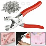 Metal Hand Press Tich Button fixer Machine metal good quality - 50 PCs button - Image 5