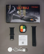 Ultra 2 Smart Watch |  T10 Ultra 2 Watch Big Screen 2.20 infinite Display Bluetooth Call Game Heart Rate Sleep Monitoring Smart Watch (Random Color) - Image 2