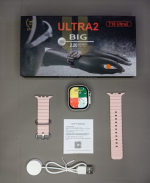 Ultra 2 Smart Watch |  T10 Ultra 2 Watch Big Screen 2.20 infinite Display Bluetooth Call Game Heart Rate Sleep Monitoring Smart Watch (Random Color) - Image 4