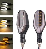 2Pcs Motorbike Universal LED Indicator With  DRL And Yellow Parking Light For all bikes (Random Color)
