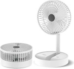Folding Telescopic Floor Fan Summer Silent Desktop Direct  electric Fan For Office Bedroom School (random Color ) - Image 3
