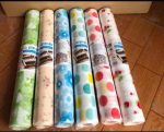 Non Slip Kitchen Printing Antibacterial Cabinet Plastic Foam Household Wardrobe Moisture Drawer mat Shelf Sheets (45Ã—200) (random color) - Image 3