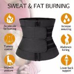 Waist Trainer Belt-Slimming Body Shaper Belts Sport Girdle with two strap - Image 4