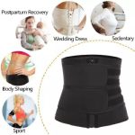 Waist Trainer Belt-Slimming Body Shaper Belts Sport Girdle with two strap - Image 3