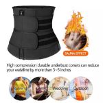 Waist Trainer Belt-Slimming Body Shaper Belts Sport Girdle with two strap - Image 2