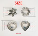 12-Piece Stainless Steel Cookie Cutter Set – DIY Baking Molds in Star, Heart & Various Shapes – Multi-Purpose Kitchen Tools for Cookies, Cakes, Fried Eggs & More - Image 5