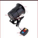 Horn siren 12 watt 3 different loud sounds for car and motorcycle - Image 2