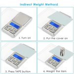 Mini Electronic Scales High Precision Pocket Digital Scale for Gold Sterling Jewelry Balance Gram For Kitchen Scale 500gx0.1g - Image 2