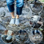 Rain Boot Thicken Waterproof Silicone Gel Shoe Cover Rain (Color random) - Image 2