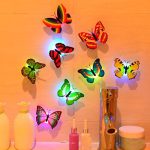 Glow In The Dark 3D Led Butterfly Night Light Led Color Changing for Kids Room (1 PCs Butterfly) - Image 5