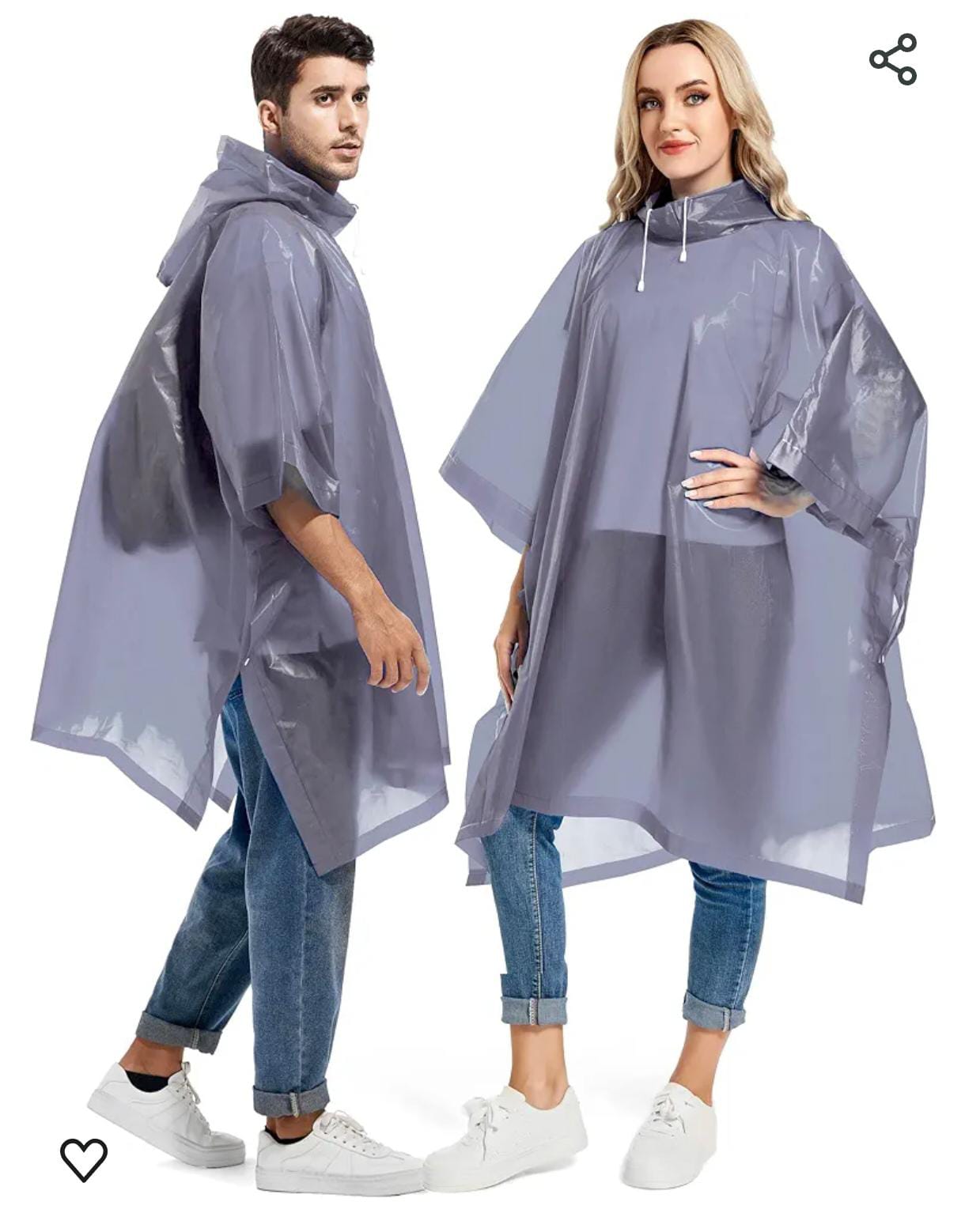 WhatsApp-Image-2024-07-25-at-4.45.00-PM-1.jpeg Rain Ponchos for Adults Reusable - Raincoats Survival Emergency Heavy Duty Rain Coat with Drawstring Hood (Random colors) - Image 1