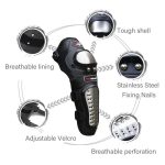 Motorcycle Elbow Pads for Men Stainless Steel Off-road Locomotive Protective Gear Anti-fall Riding Equipment (4 pcs) - Image 5