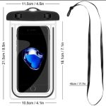 Water Proof  Cover Bag for Mobile - Max screen size could be 6.2 inches - Random Color - Image 5