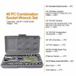 40pcs Aiwa Socket Wrench  Tool Kit & Screwdriver And Socket Set - Image 3