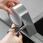(2inch x 8 Yard) Super Sticky Aluminum Foil Tape Self Adhesive Waterproof for Roof Pipe Repair Tape - Image 2