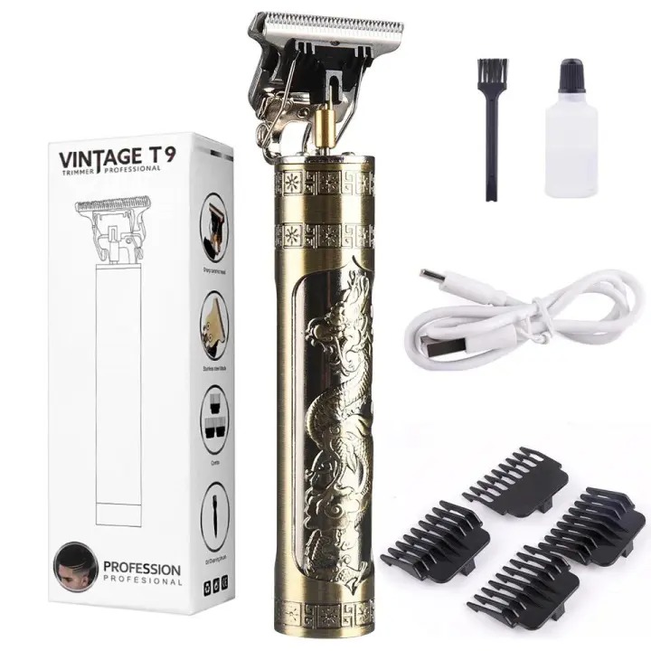 WhatsApp-Image-2024-08-20-at-10.34.55-AM.jpeg metal Body - Vintage T9 Trimmer and Hair Clipper Cutting Machine For Men - Image 1