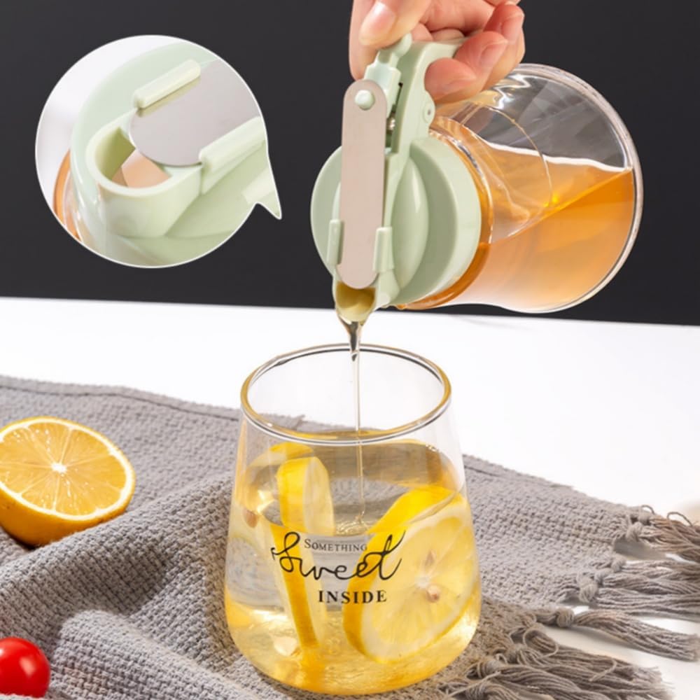 WhatsApp-Image-2024-09-07-at-12.51.33-PM-1.jpeg Honey Dispenser No Drip - Easy Squeeze Syrup Dispenser Bottle for Efficient Serving, Honey Squeeze Jar for Kitchen & Coffee Bar, Mess-Free Solution(250ml) - Image 1