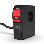 On/Off & USB port 2 Amp 5 V universal switch for bike, Extra external on off button. extra lights switch - Image 5