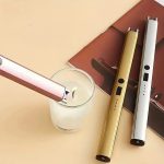 Push up Arc USB Rechargeable Lighter  (Random color) - Image 4