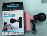 Black Mini Facial Gun â€“ Portable Deep Muscle & Face Massager for Gym and Home Use - Image 4