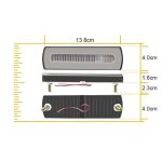1 pc  LED Motorcycle Light Moto Rear Lights 40 LED Dual Color Light Guide Flow Direction Turning Brake Tail Lamp - Image 3