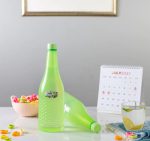 Pack Of 4 Plastic Jumbo Water Bottles (random color) 1.2 Ltr Each - Image 2