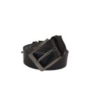 (Big Size) - Men buffalo leather belt | Waist Belt for boys & Mens (Black) - Image 3