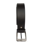 Men buffalo leather belt | Waist Belt for boys & Mens (Black)