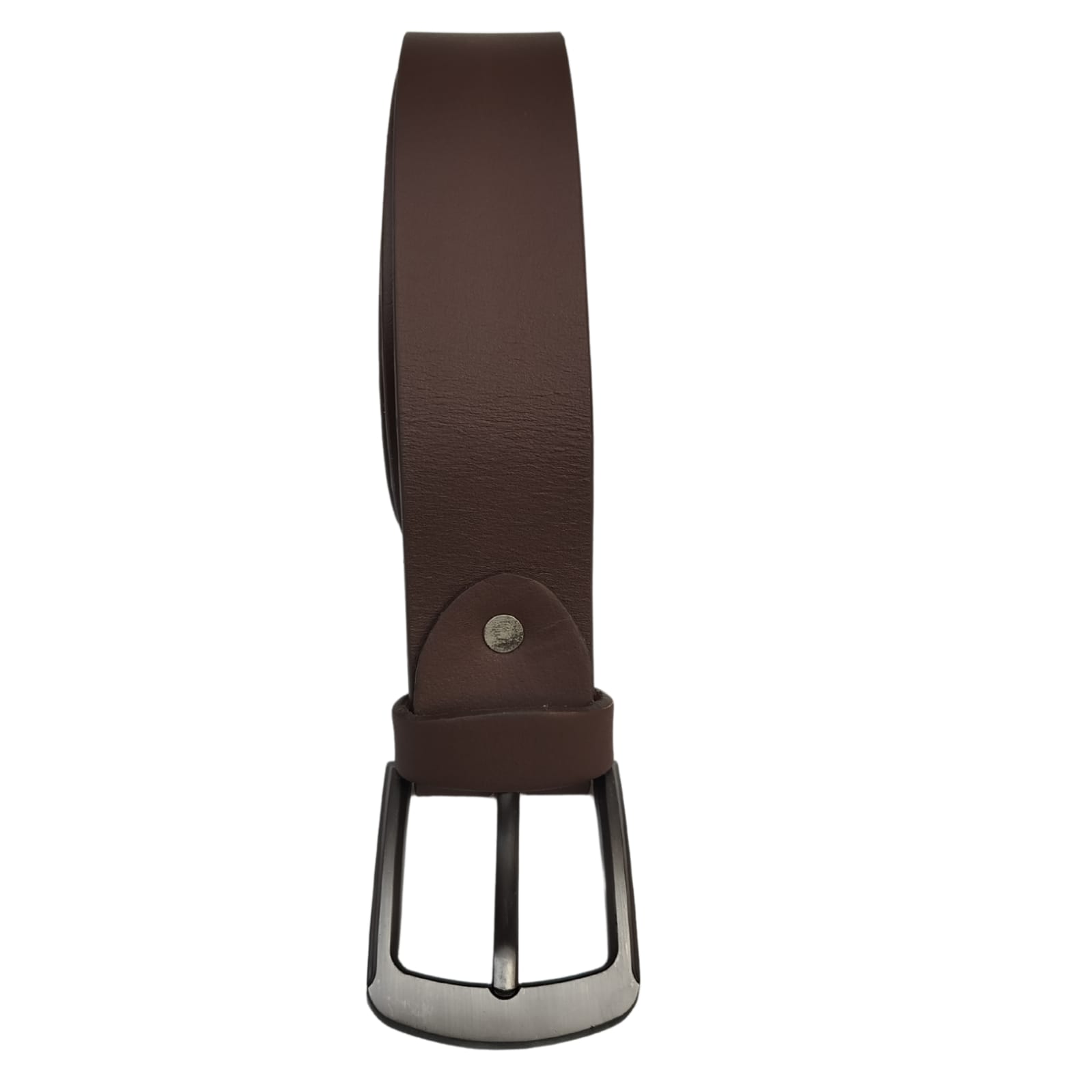 WhatsApp-Image-2024-09-20-at-3.05.04-PM-1.jpeg (Big Size) - Men Buffalo plain leather belt | Waist Belt for boys & Mens (Dark Brown) - Image 1