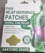 HYLLIS Pain Relief Patches - 10 Neck Pain Patches / Safe & Natural Neck & Back Pain Relief Products - Image 4
