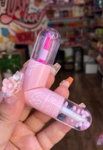 2 in 1 lip balm + lip shiner (random color) - Image 2