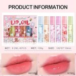 pack of 6 Lip Oil for winters  Glossy lips - Image 5