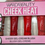 Pack of 6 Cheek Heat Shimmer Gel-Cream Blush,