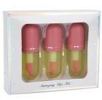 (pack of 3 ) NEW Lip Gloss Capsule Lip Plumper Oil Shiny Clear Lip Oil Women Moisturizing Lip Gloss - Image 4