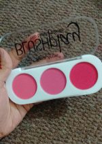 3 Color Makeup Blush Palette Mineral Powder Red Rouge Long Lasting Natural Cheek Blusher (random color) - Image 3