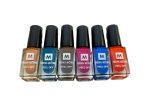 Pack Of 6 Miss rose peel off nail polish - Image 5
