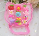 12 PCs cartoon characters rings(plastic) - Image 5