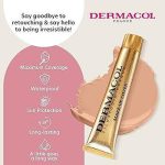 Dermacol Makeup Cover Foundation | Best Quality Makeup Cover Foundation - 30g - Waterproof Foundation - F11 Shade - Image 2