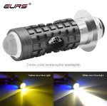 Bike LED Headlight Bulb with 5 Function- Police Light Red, Blue White and Yellow Light with Police Flasher CD70 CG125 Motor bike - Image 2