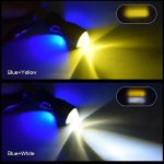 Bike LED Headlight Bulb with 5 Function- Police Light Red, Blue White and Yellow Light with Police Flasher CD70 CG125 Motor bike